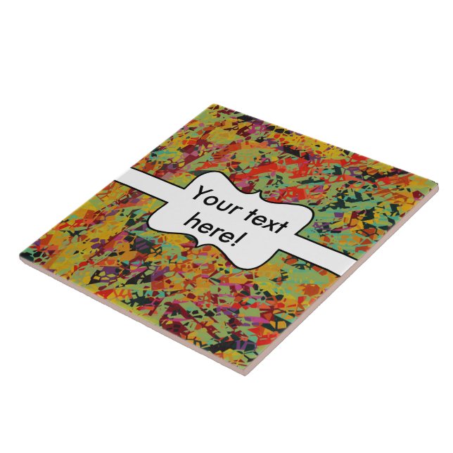 Textura de orifícios coloridos (Lateral)