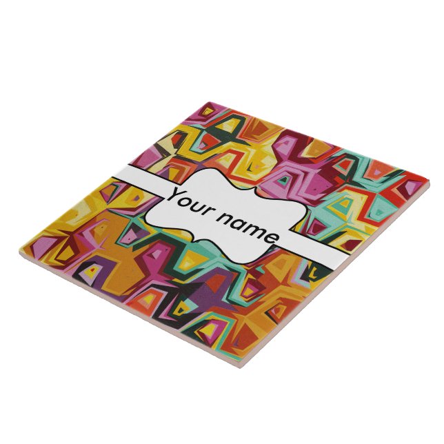 Textura de orifícios coloridos (Lateral)