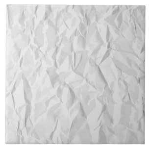 Textura de papel enrugada branco