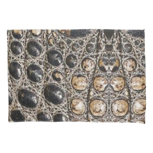 Textura de Pele de Alligador Brown American (Frente)