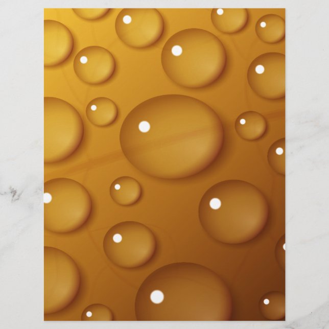 Textura de queda de água laranja (Frente)