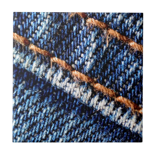 Textura do close up de calças de ganga (Frente)