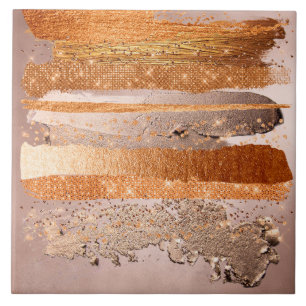 Textura Dourada de Glamor de Cobre