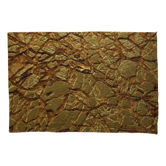 Textura Dourada de luxo: Elegância 3D (Frente)