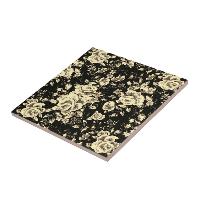 textura floral de vintage abstrato (Lateral)