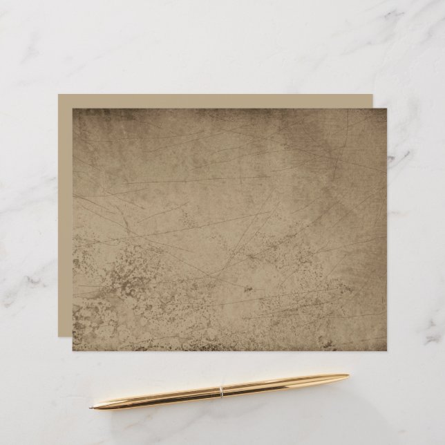 Textura Grunge Rustic Old Sepia Scratches (Frente/Verso In Situ)