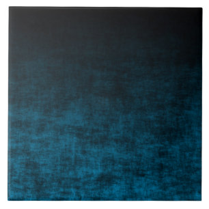 Textura Ombre Grunge Preta e Turquesa