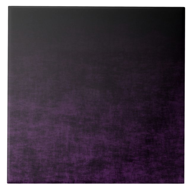 Textura Ombre Grunge Preto e Roxo (Frente)