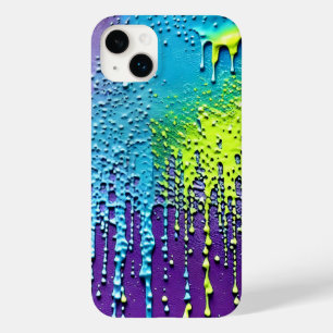 Textura Pintor Neon Purple Blue Confetti