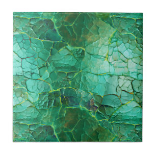 Textura rachada em tons de verde e turquesa