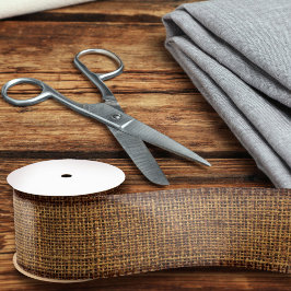 Textura Realista De Burlap Simples Castanho Russo 