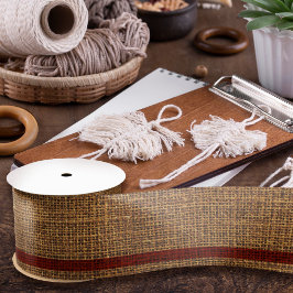 Textura Realista de Burlap Simples Russo Dourado e