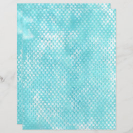 Textura Retângulo Turquesa Teal Papel Scrapbook
