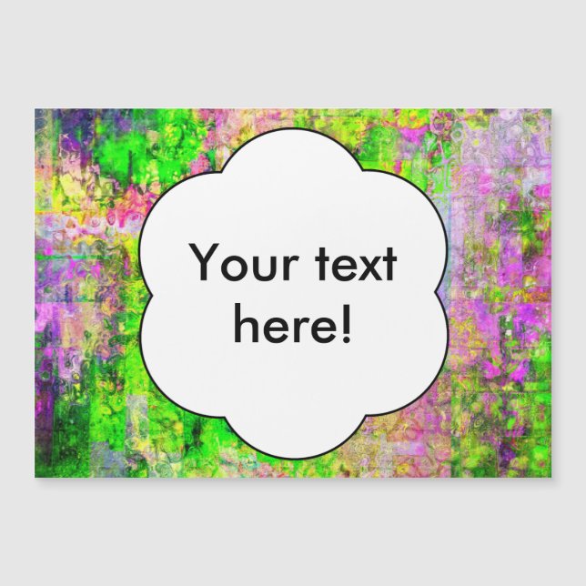 Textura roxa verde (Frente)