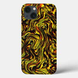 textura rústica do ouro com traços escuros e laran