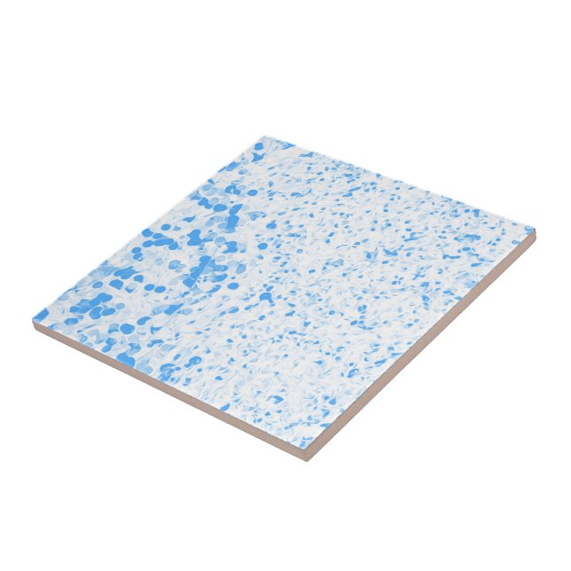 Textura Splatter - Azul (Lateral)