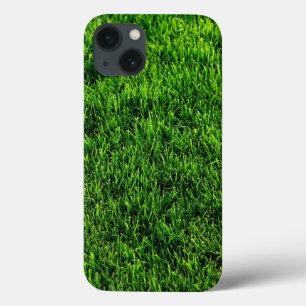 Textura verde de grama de campo de futebol