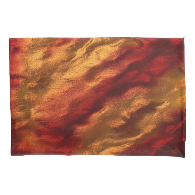 Textura vermelha e alaranjada abstrata (Frente)