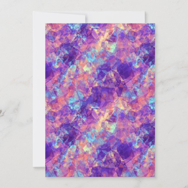 Textura violeta amassada (Frente)