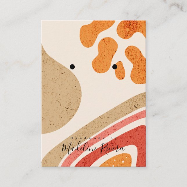 Texturas de abstrato - Cartões de exibição para o  (Frente)