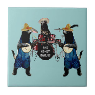 Texugo de mel engraçado