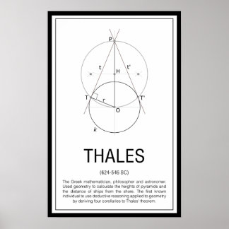 Thales Poster
