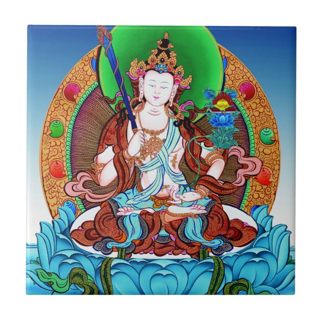 Thangka Akasagarbha Bodhisattva Mahasattva (Frente)