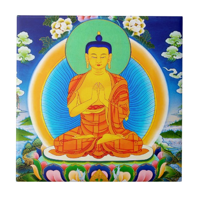 Thangka Prabhutaratna Buda oriental Legal (Frente)