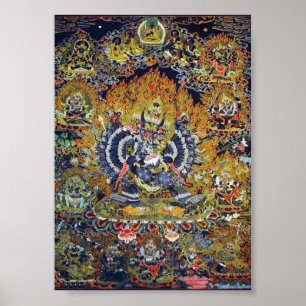 Thangka Yamantaka Impressão