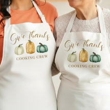 Thanksgiving Pumpkins Give Thanks Cooking Crew