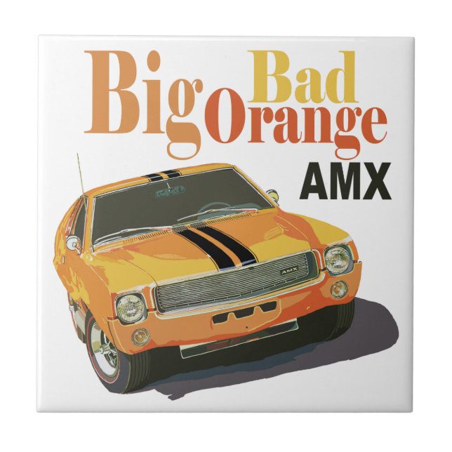 The American Motors AMX 1969 (Frente)