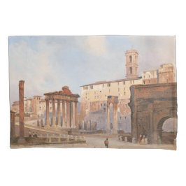 The Ancient Roman Forum (por Ippolito Caffi)