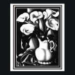 "The Arums" Art Deco Impressão Tamara de Lampicka<br><div class="desc">Eye Catching Art Deco Impressão intitulado "The Arums", por Tamara de Lampicka 16 x 20</div>