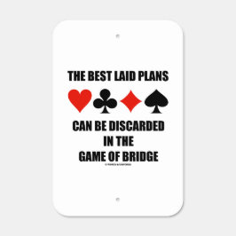The Best Laid Plans Can Be Discarded In Bridge