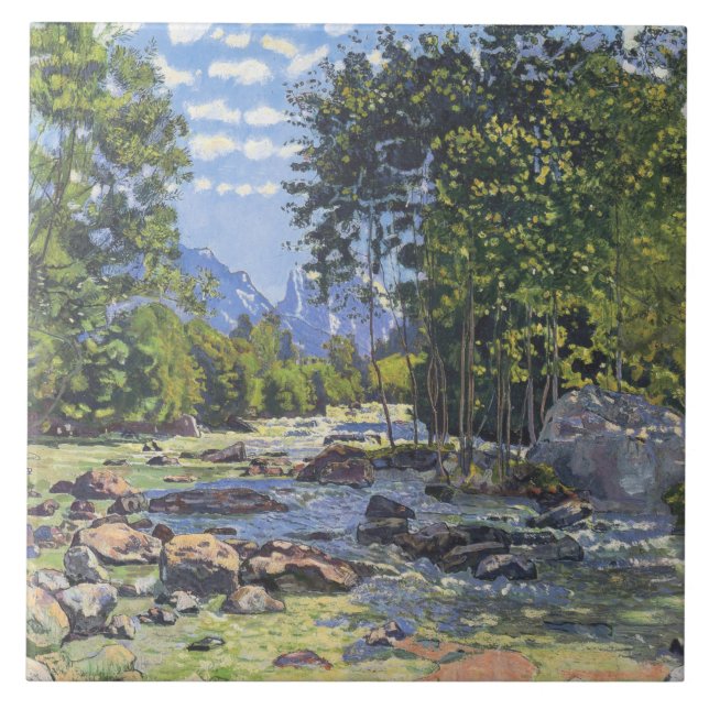 The Black Lutschina (de Ferdinand Hodler) (Frente)