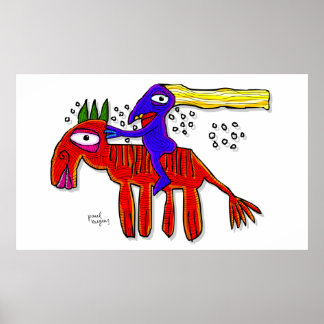 'the blue amazone' poster