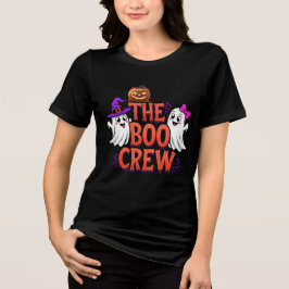 The Boo Crew Halloween Ghosts & Pumpkin Cartoon