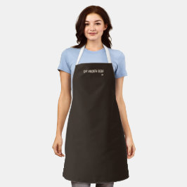 The Broken Bean Apron
