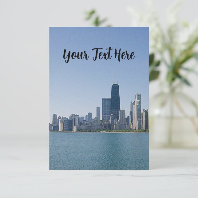 The Chicago Skyline (Em pé/Frente)