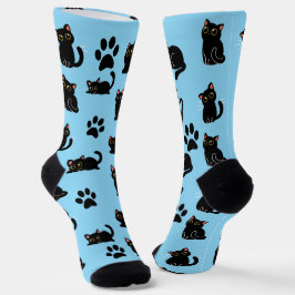 The Cutest Black Cat Socks Gift for Cat Lovers