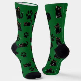 The Cutest Black Cat Socks Gift for Cat Lovers