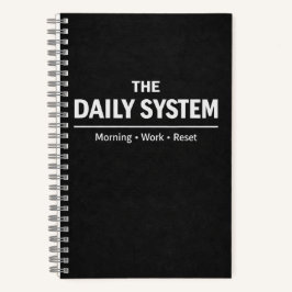 The Daily System Planner Morning Work Reset