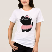 "The Dance of Femininity: A black cat comes alive 