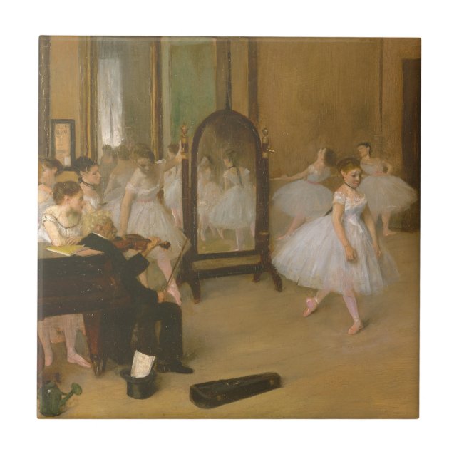 The Dancing Class (1870) Edgar Degas (Frente)