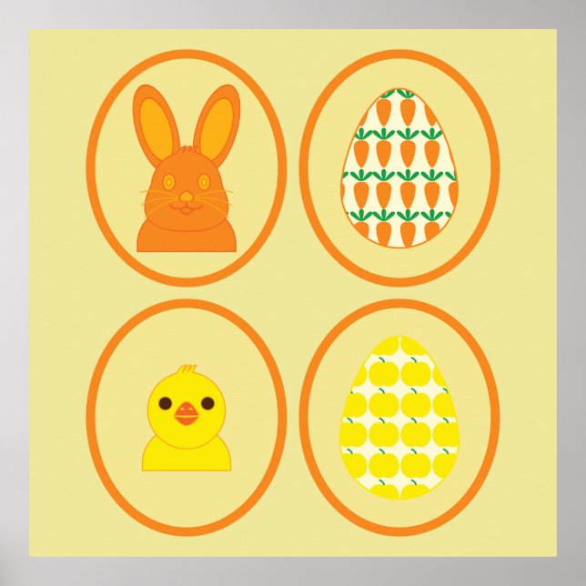 The Easter Gallery Square Poster (Frente)