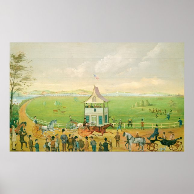 The Finish - American Fine Art Poster (Frente)