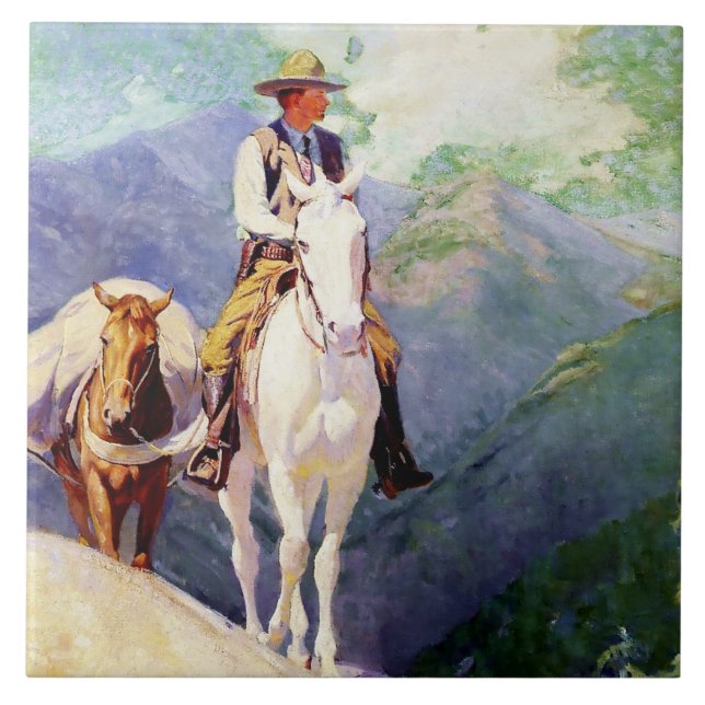 "The Forest Ranger" de W Herbert Dunton (Frente)
