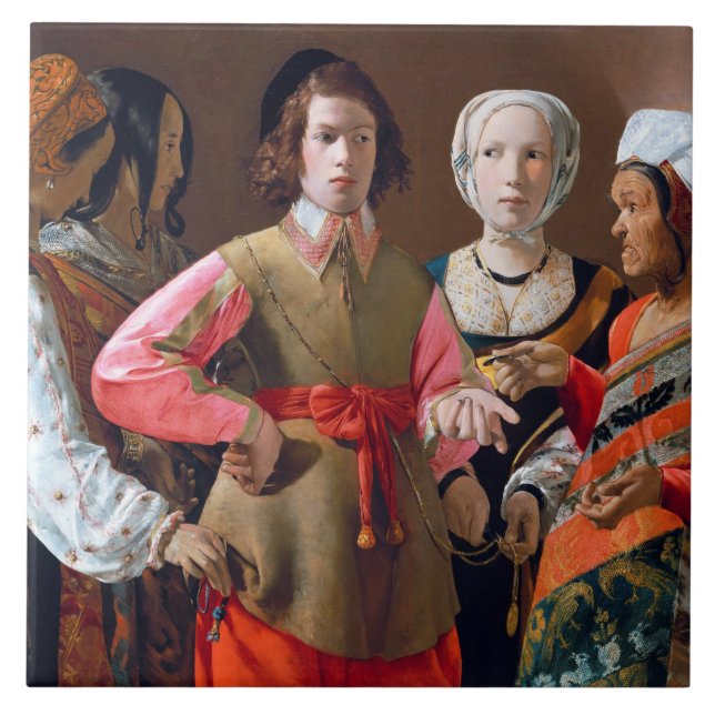 The Fortune Teller, La Tour (Frente)