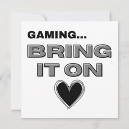 The Gamer Note Card