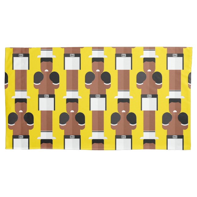 The Greatest – Boxing Legend Pillowcase (Frente-Esquerda)